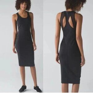 lululemon athletica Charcoal Midi Dress